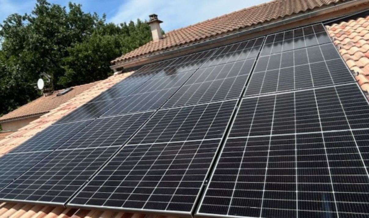 installation panneaux photovoltaiques maison individuelle dans saint privat des vieux gard