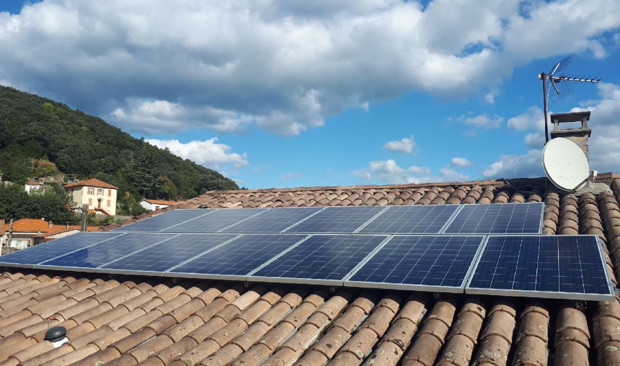 installation panneaux solaire les salles du gardon maison individuelle