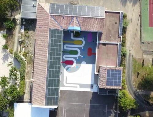 Installation Panneaux Solaires – École Saint-Julien-les-Rosiers
