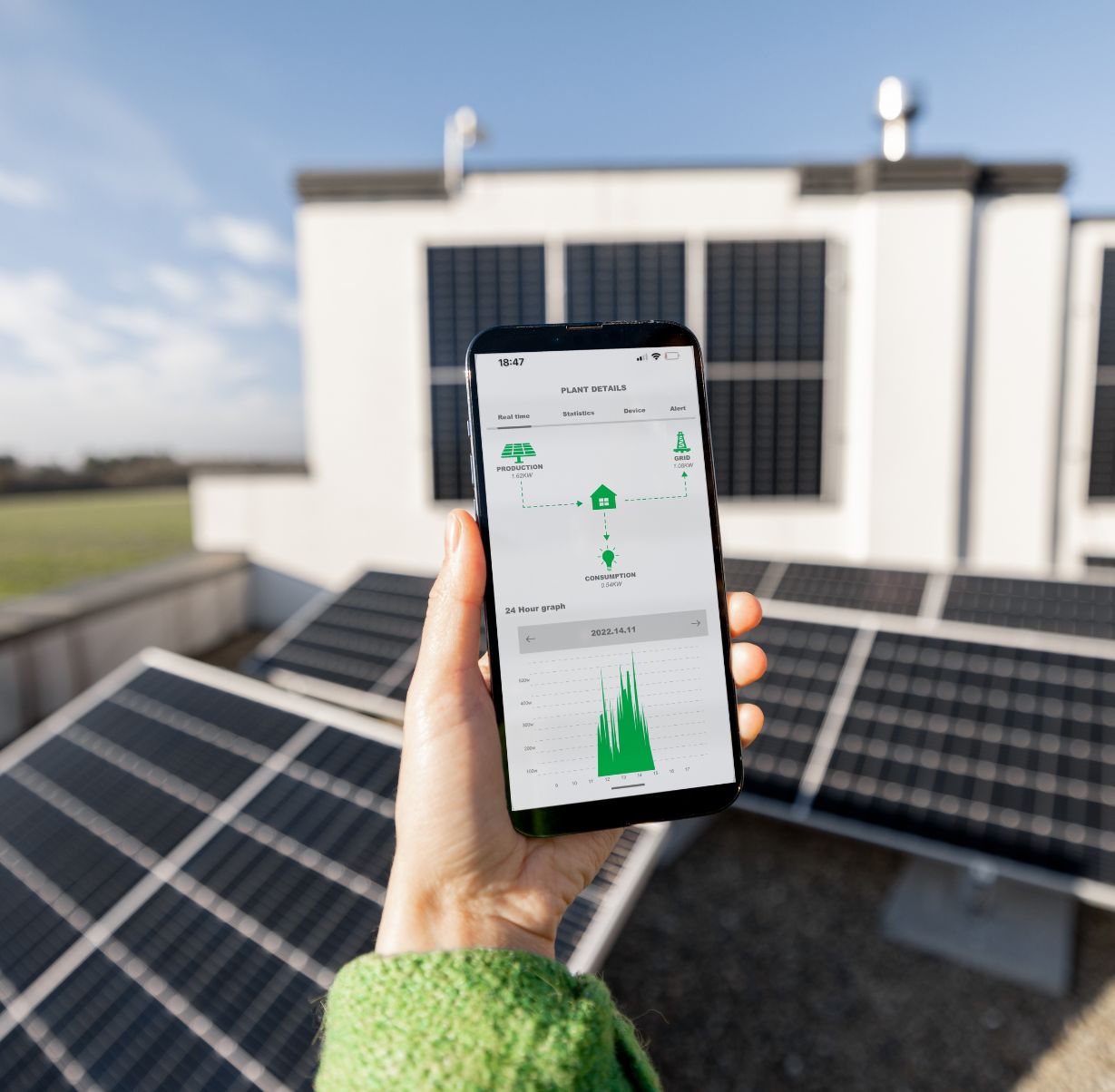 telesurveillance panneau solaire photovoltaique